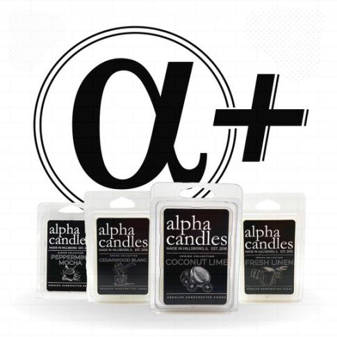 Alpha Candles +, A Bi-monthly Wax Melt Subscription