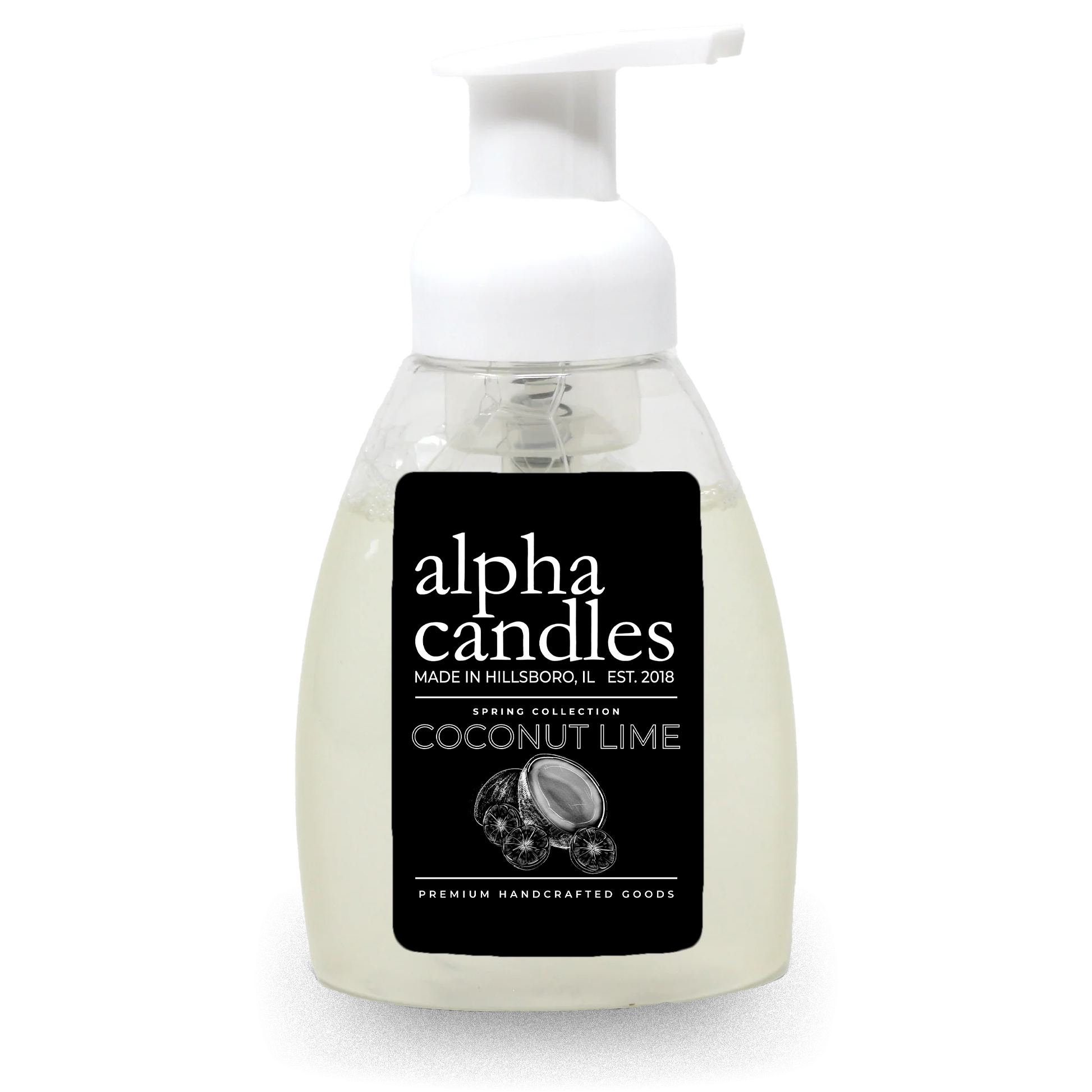 Luxury Foaming Hand Soap – Aloe-Based & Handmade