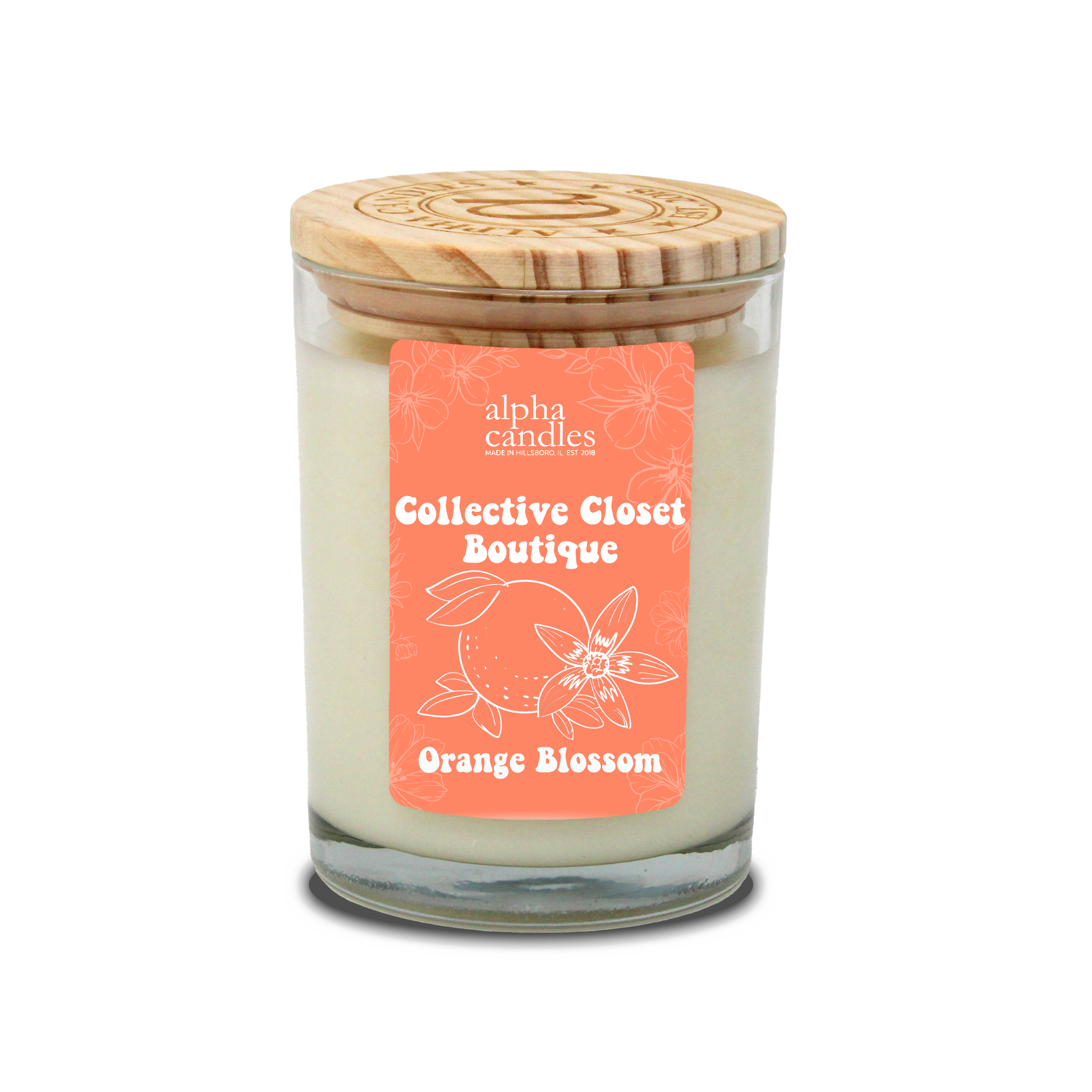 Private Label Candle (Custom Scent/Label)