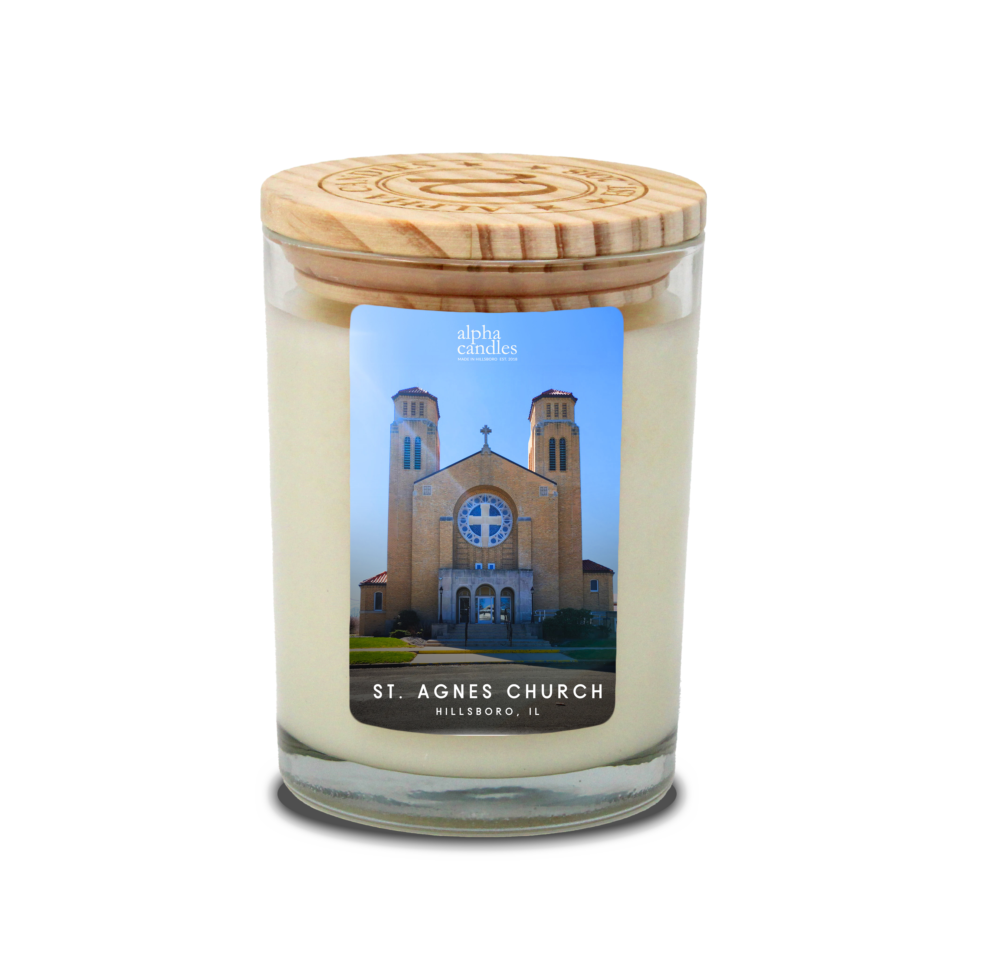 Private Label Candle (Custom Scent/Label)