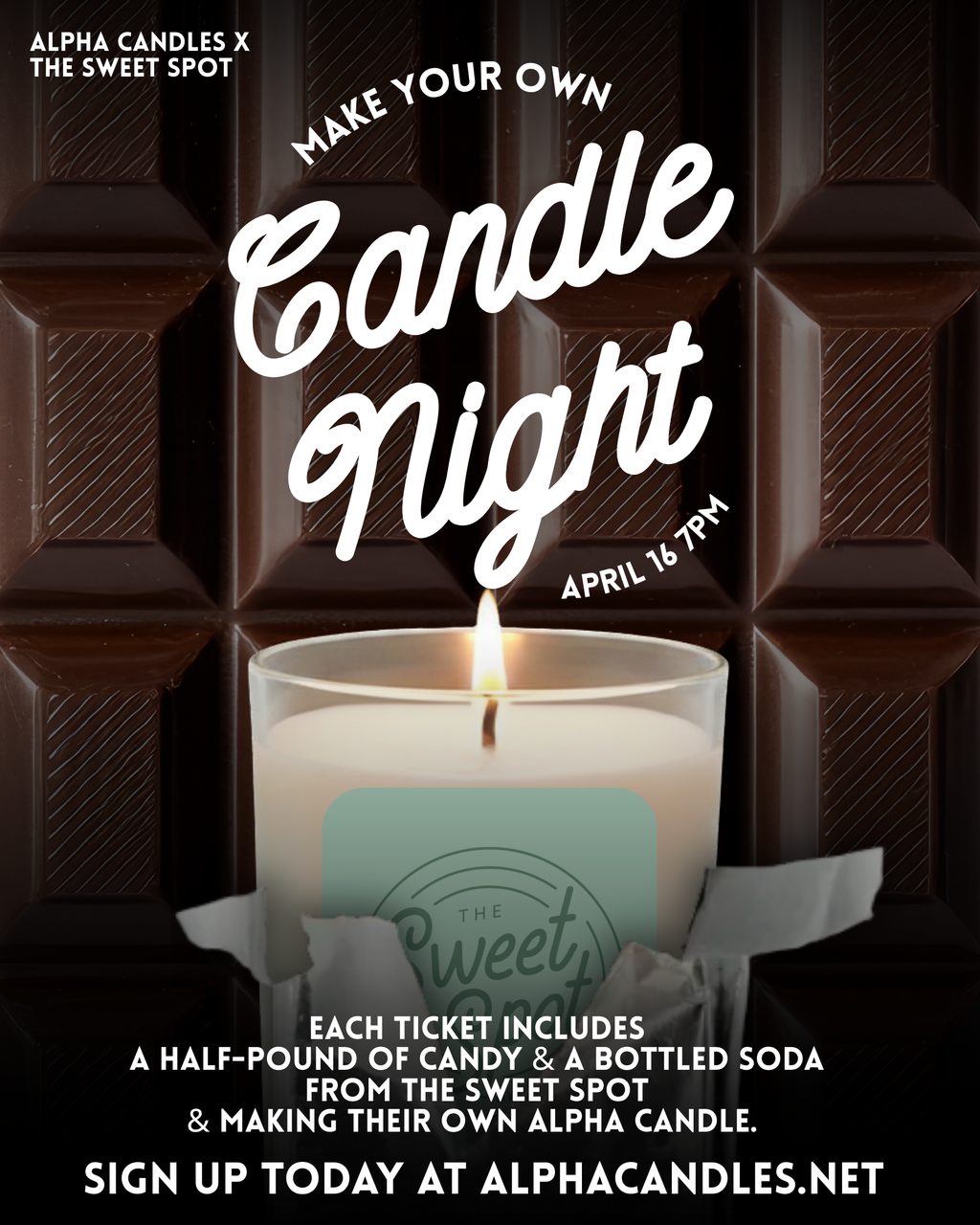 The Sweet Spot x Alpha Candles!