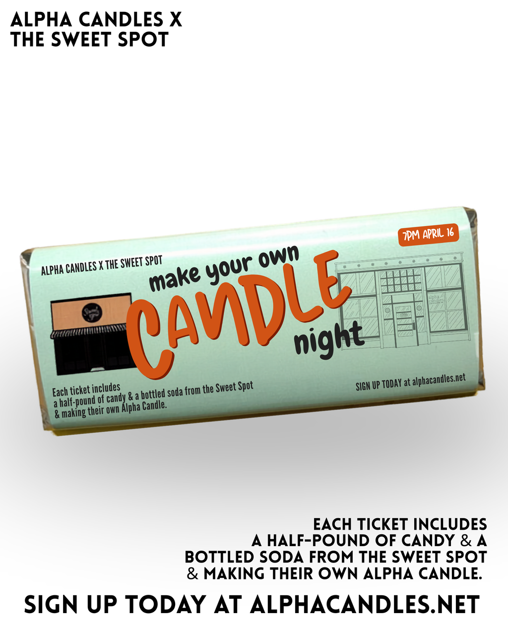 The Sweet Spot x Alpha Candles!