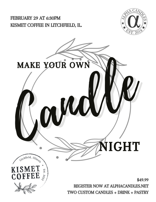 Kismet Coffee Candle Making Event - September 27